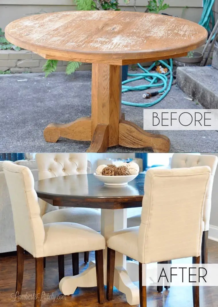 How to Refinish a Table Lamberts Lately