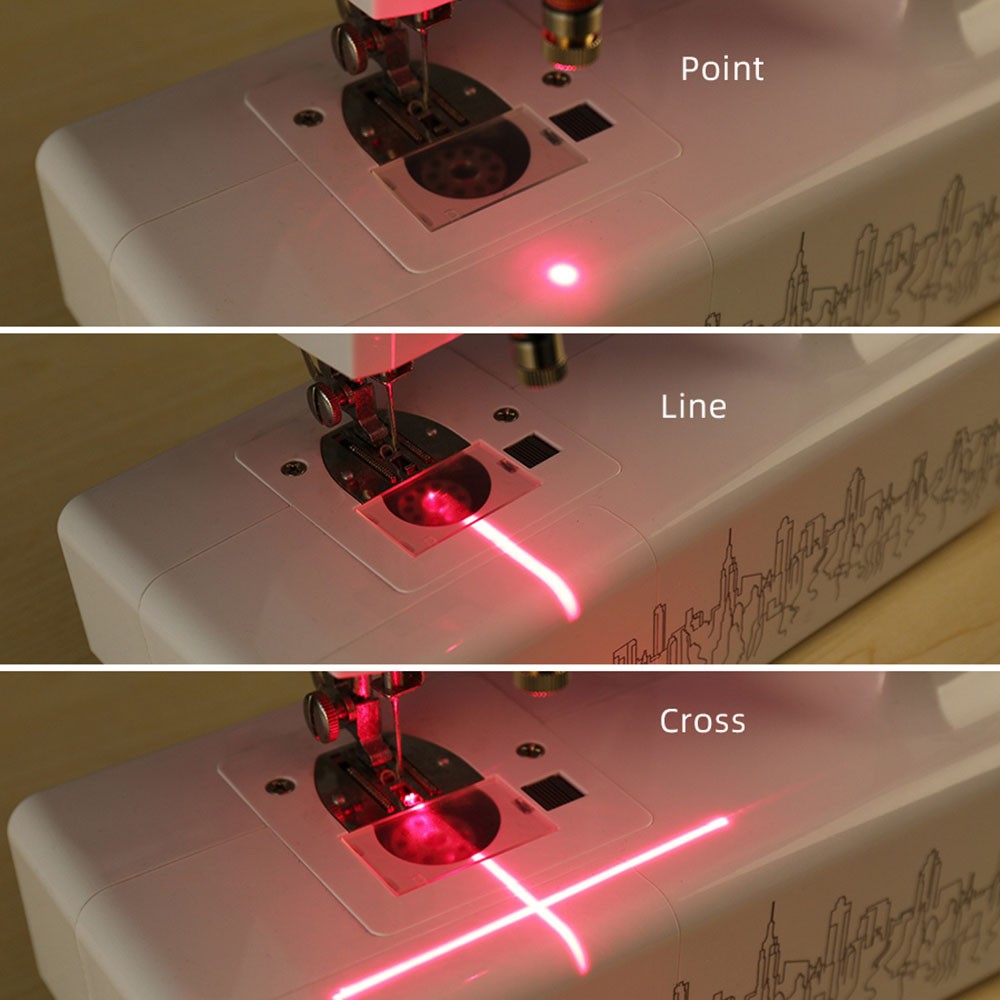 Adding a laser positioning Light to ANY sewing machine!