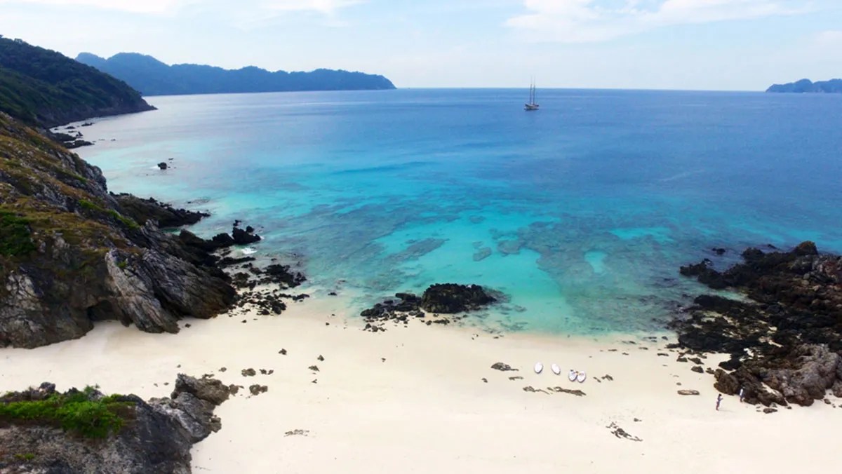 7Night Mergui Archipelago Discovery LAMIMA Luxury Sailing Yacht Charter