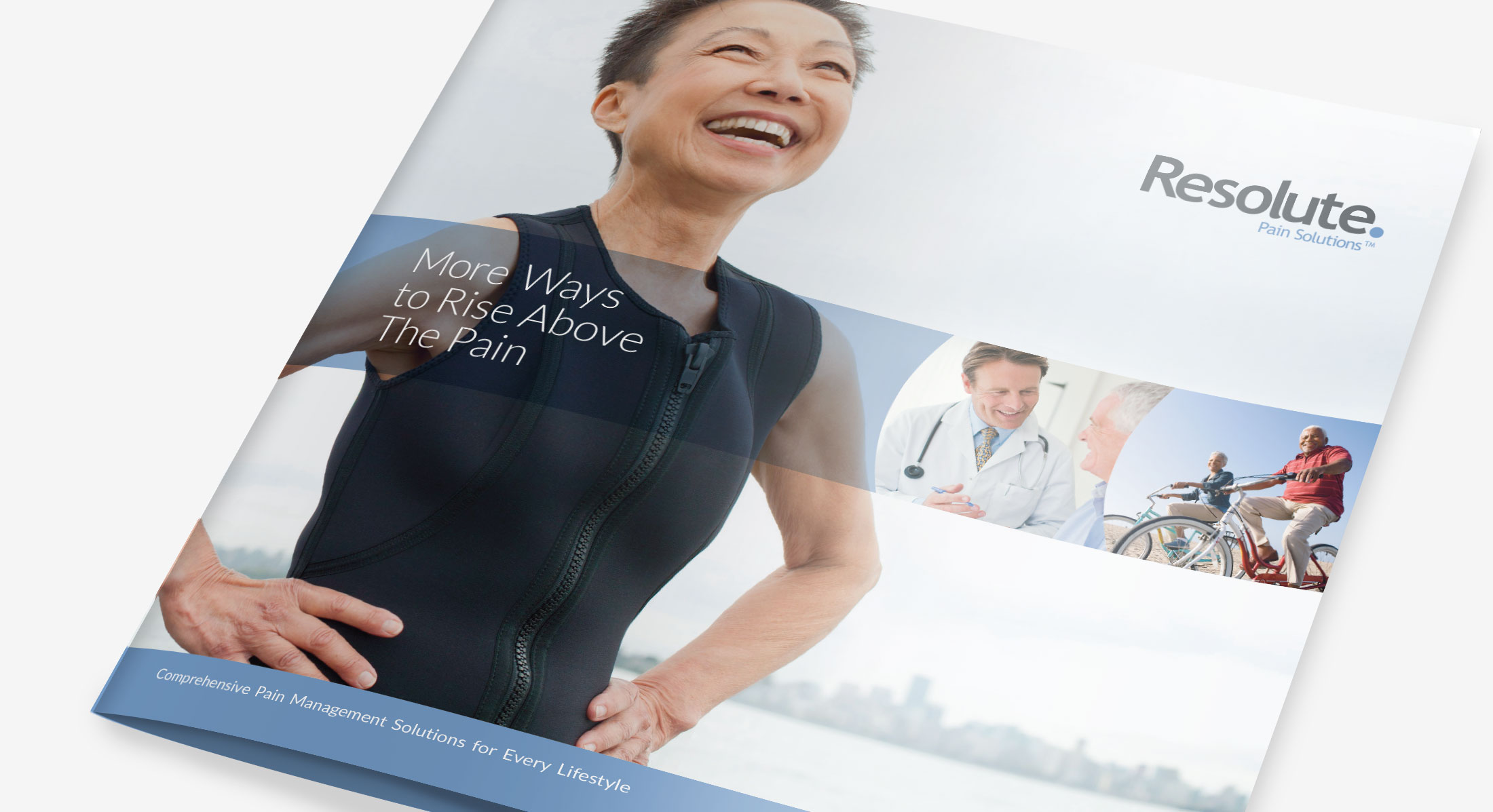 Resolute Pain Management Brochure Lamiroult Advertising and Design
