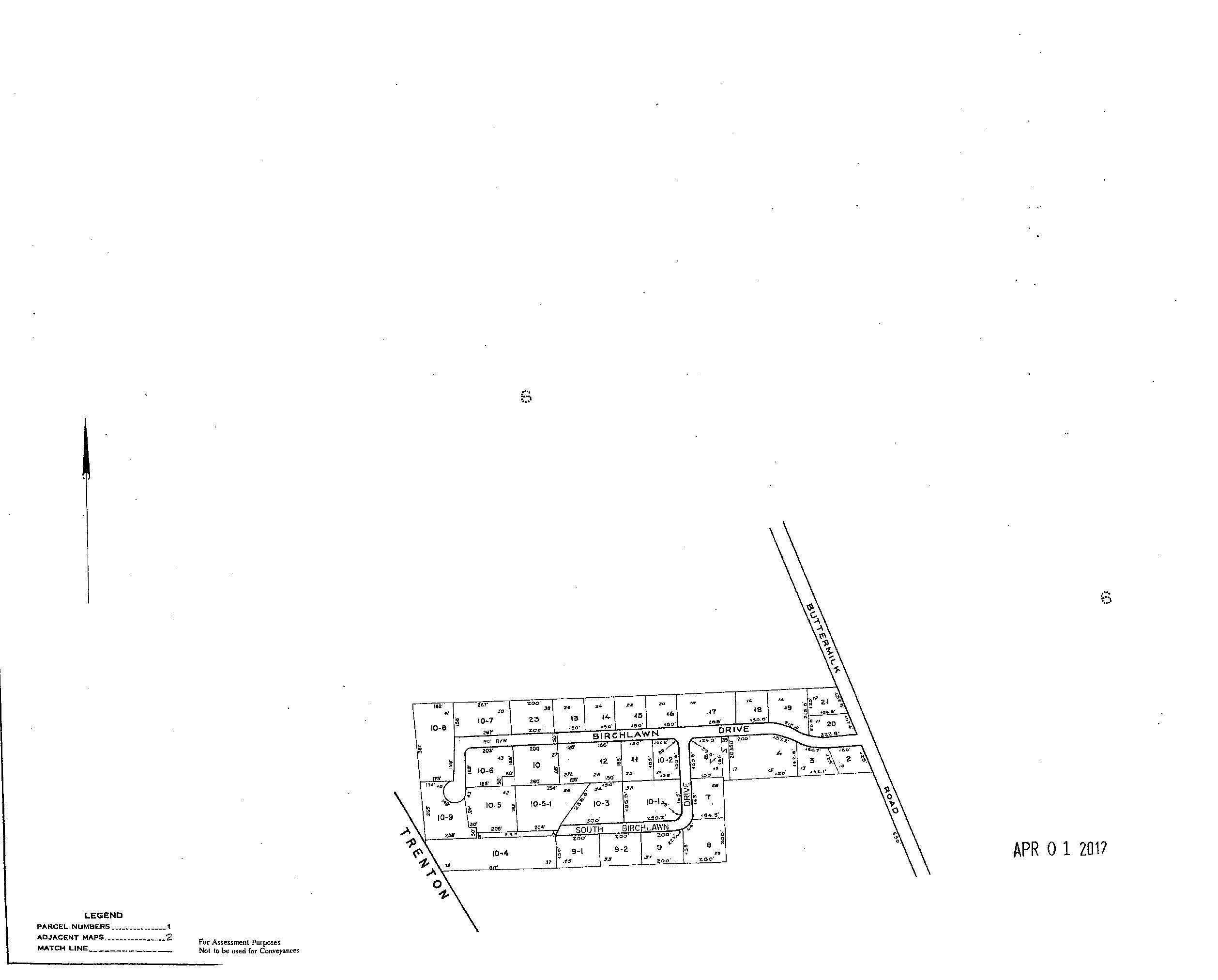 Lamoine Tax Maps 2009 Index