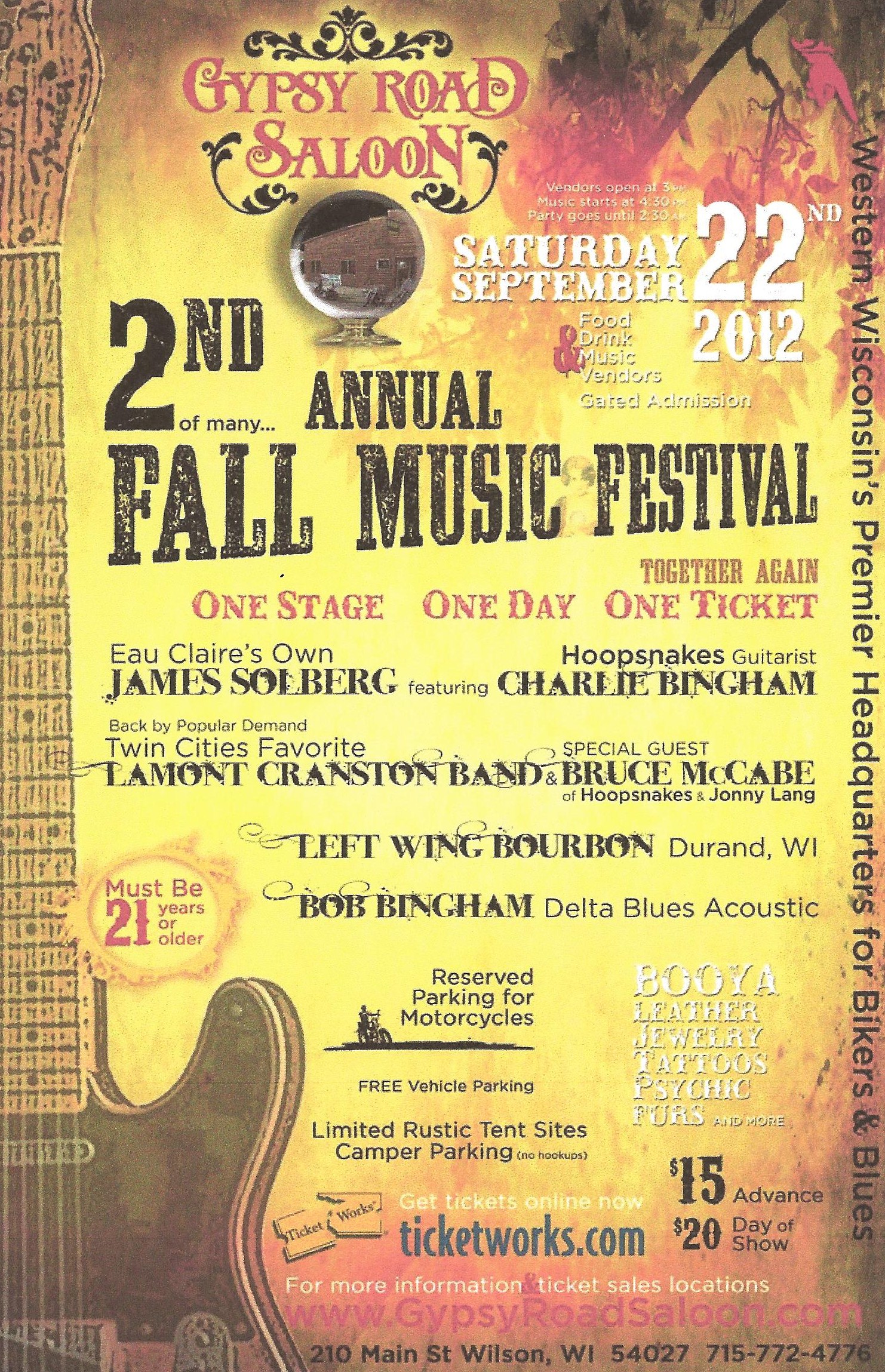 2nd Annual Fall Music Festival