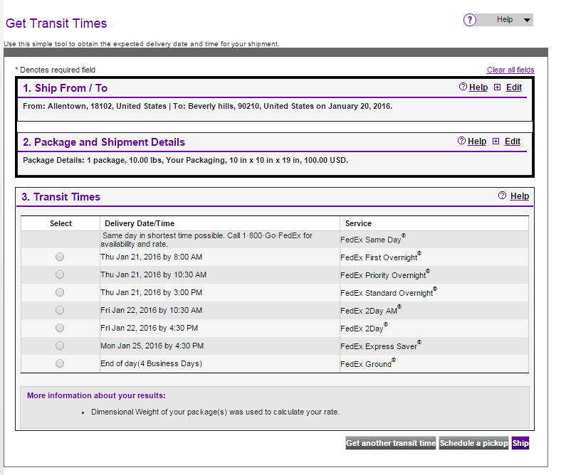 LTL Freight Quotes, Packing, Tracking and Shipping FedEx