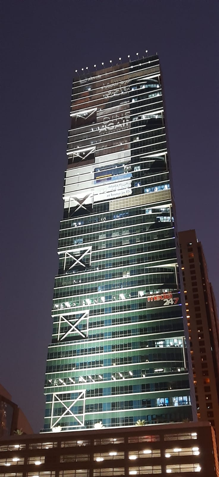 Dubai Tower Architectural Lighting Supplier