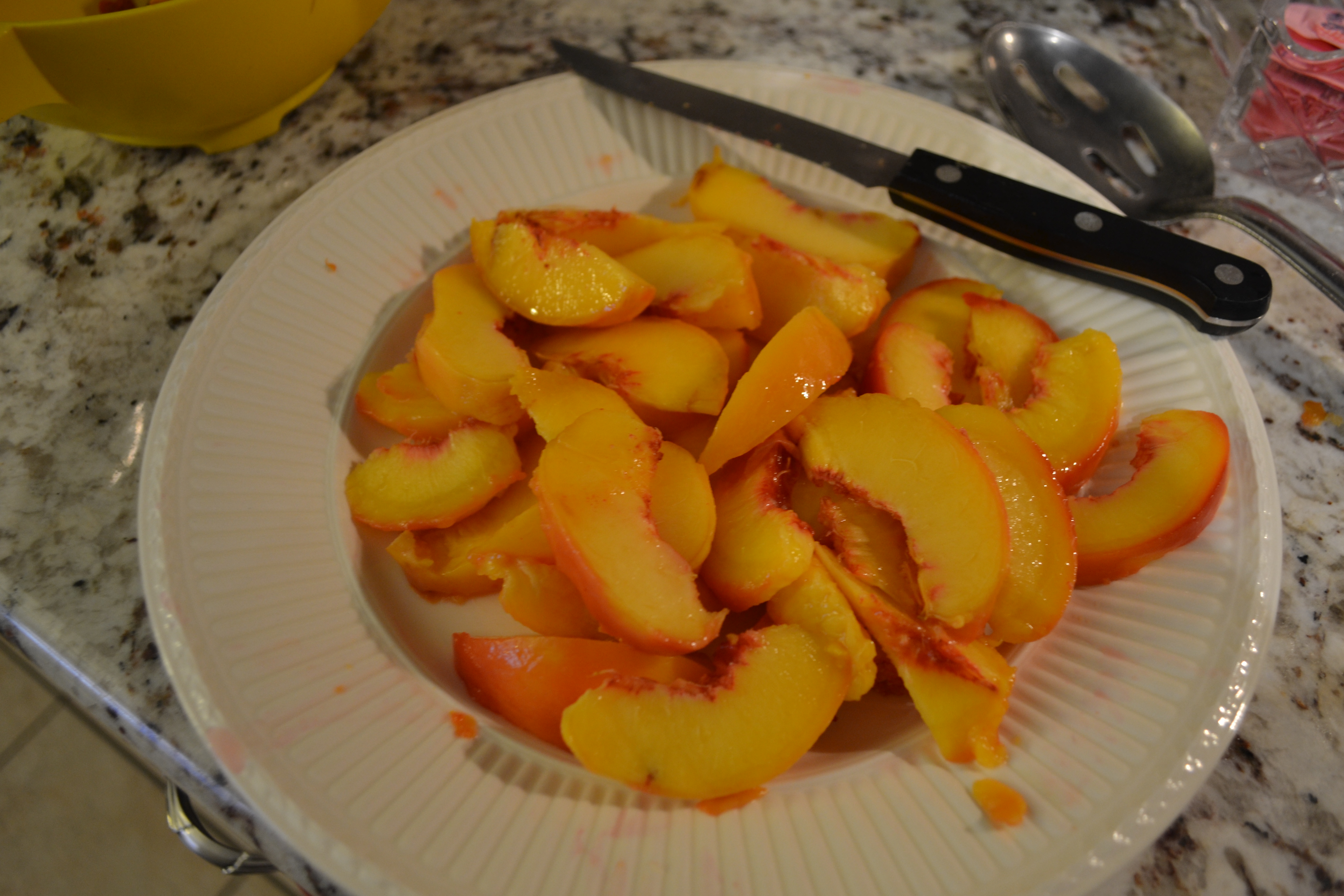 Peach Baked Pancake