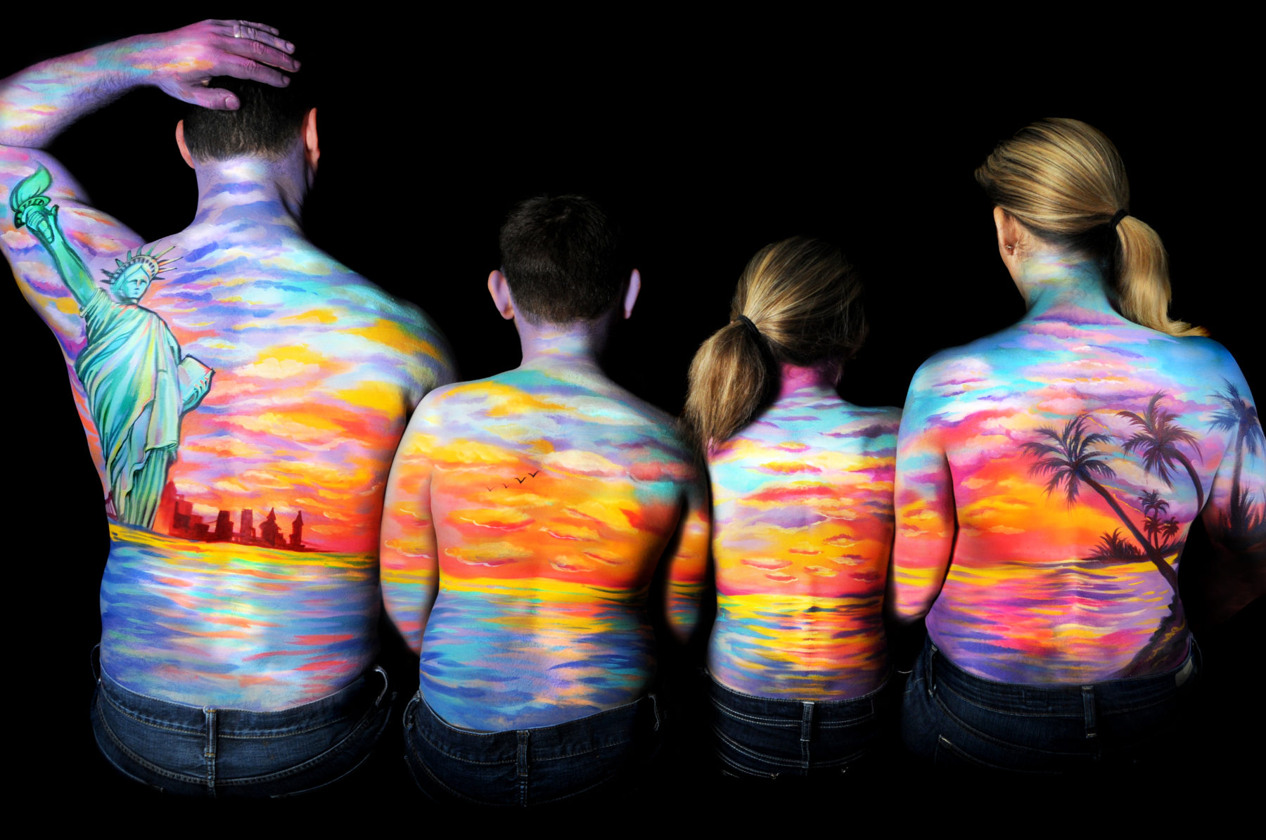 Bodypainting and Fine Art by Lana Chromium to the world of