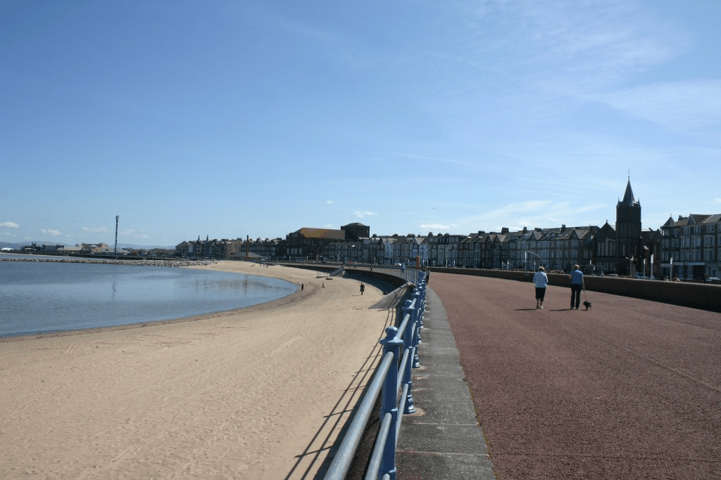 Morecambe South Beach Lancaster District Magazine