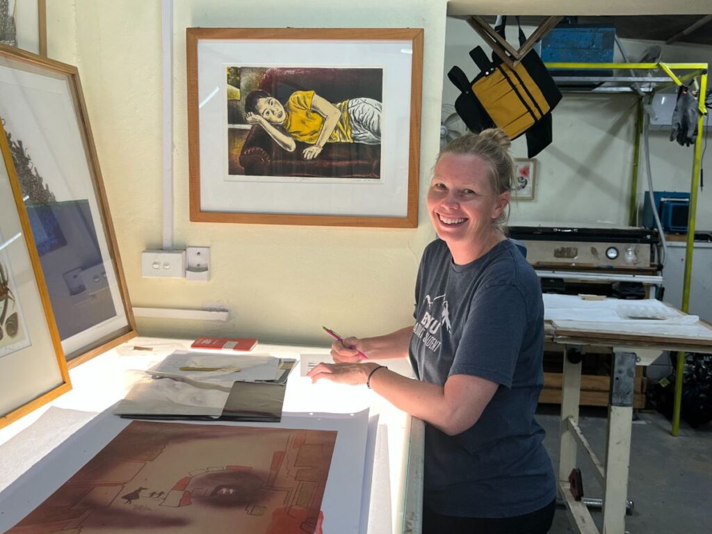 Artist Samantha Snyder Residency Lancaster Press Fiji