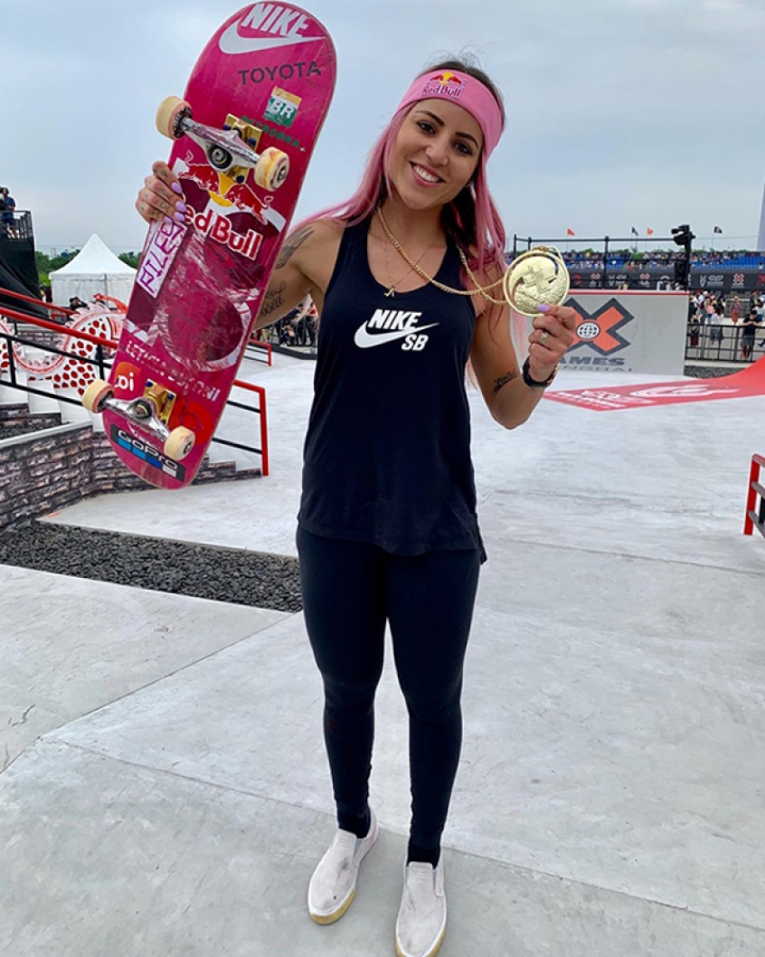 Leticia Bufoni conquista a medalha de ouro nos X Games de Xangai LANCE!