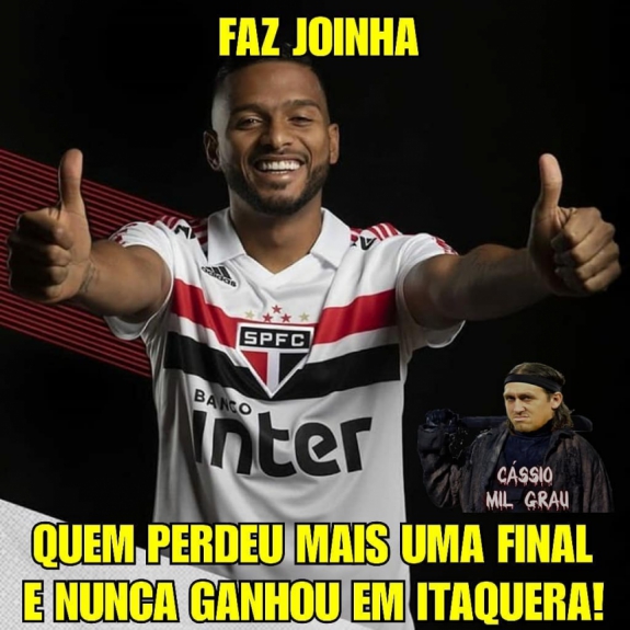 Fiel tira onda com tri do Paulistão e não perdoa o São Paulo nos memes