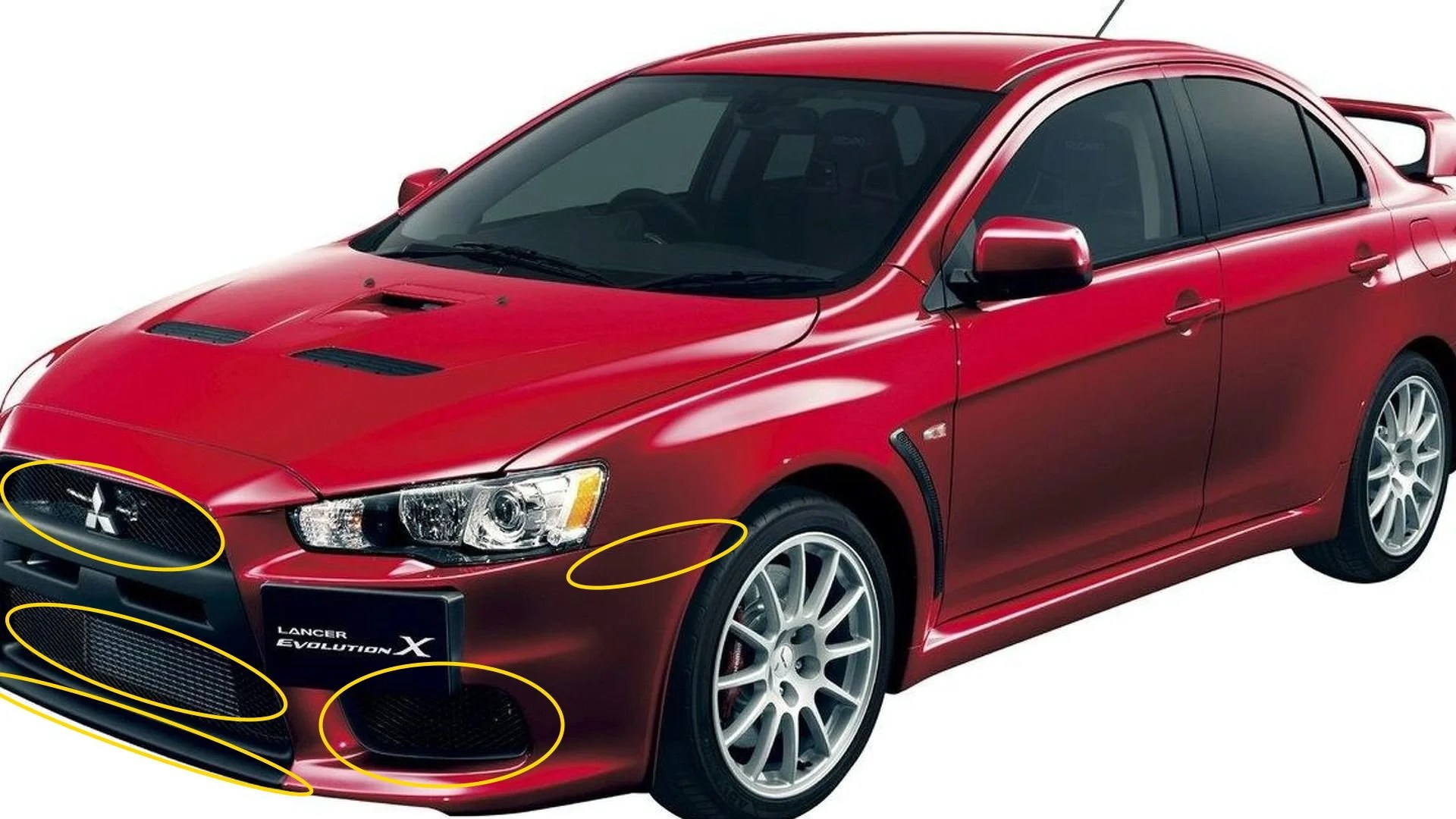 Used OEM Mitsubishi Lancer Evo X front bumper parts Lancer Register Forum