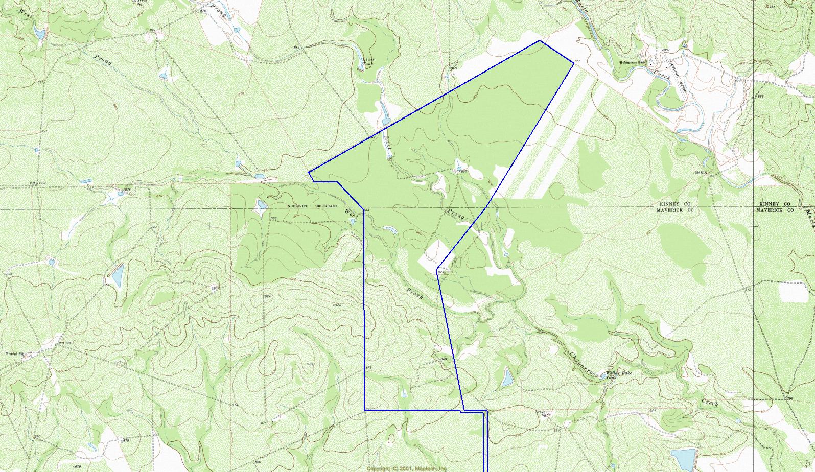 2,188 acres in Maverick County, Texas
