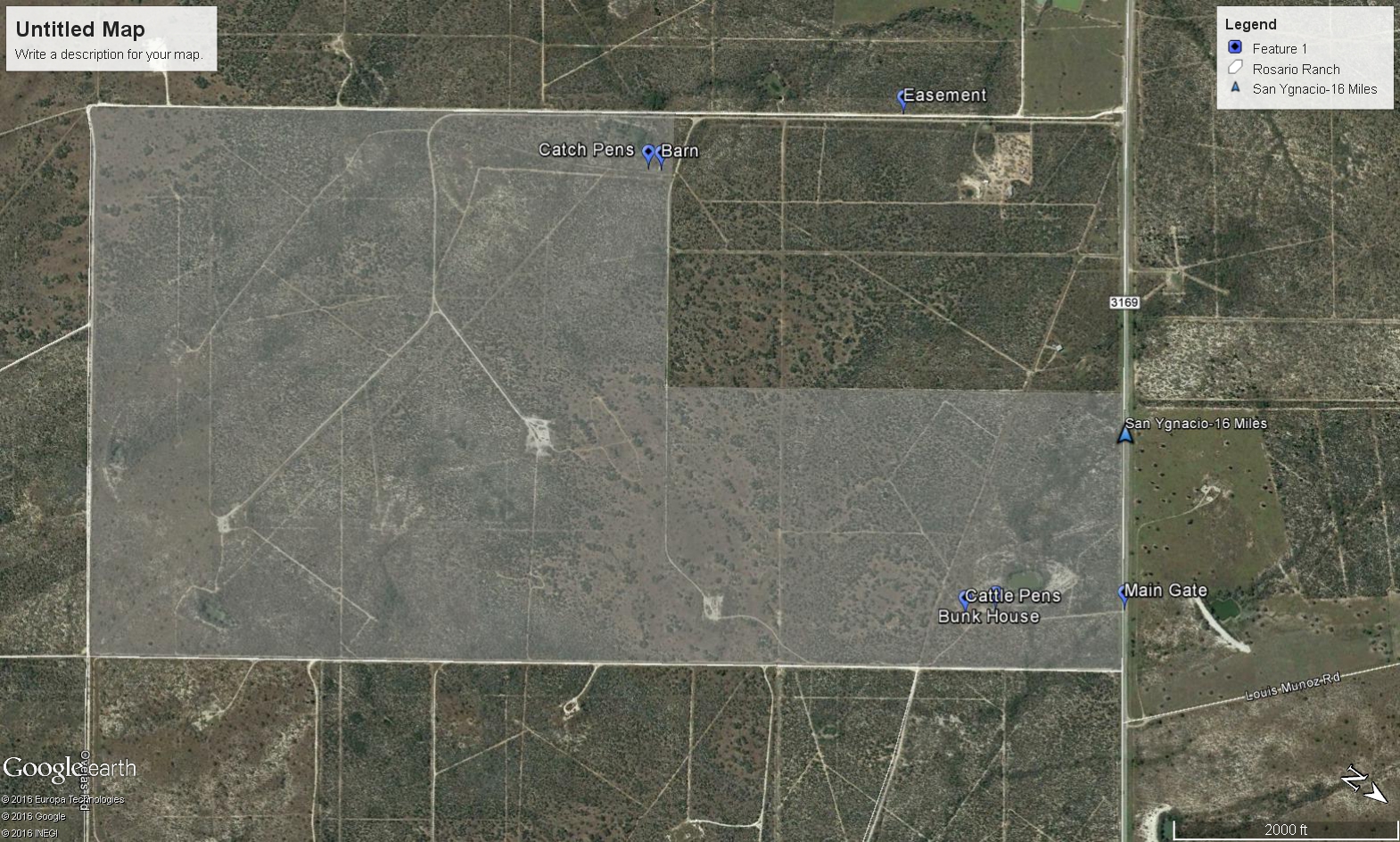 815.49 acres in Zapata County, Texas