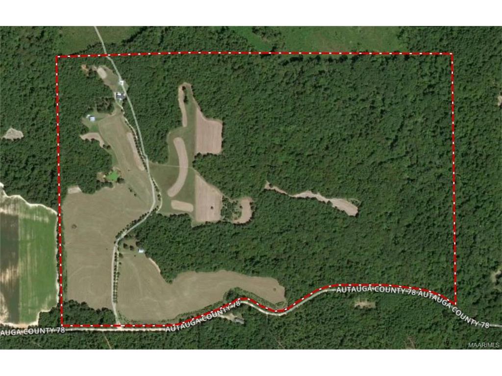 220 acres in Autauga County, Alabama