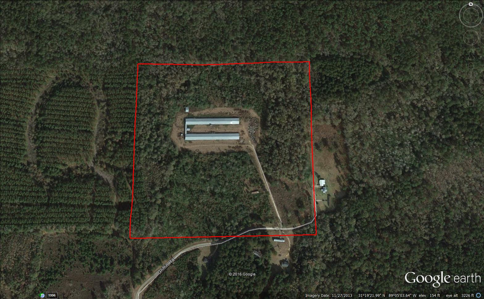 40 acres in Perry County, Mississippi
