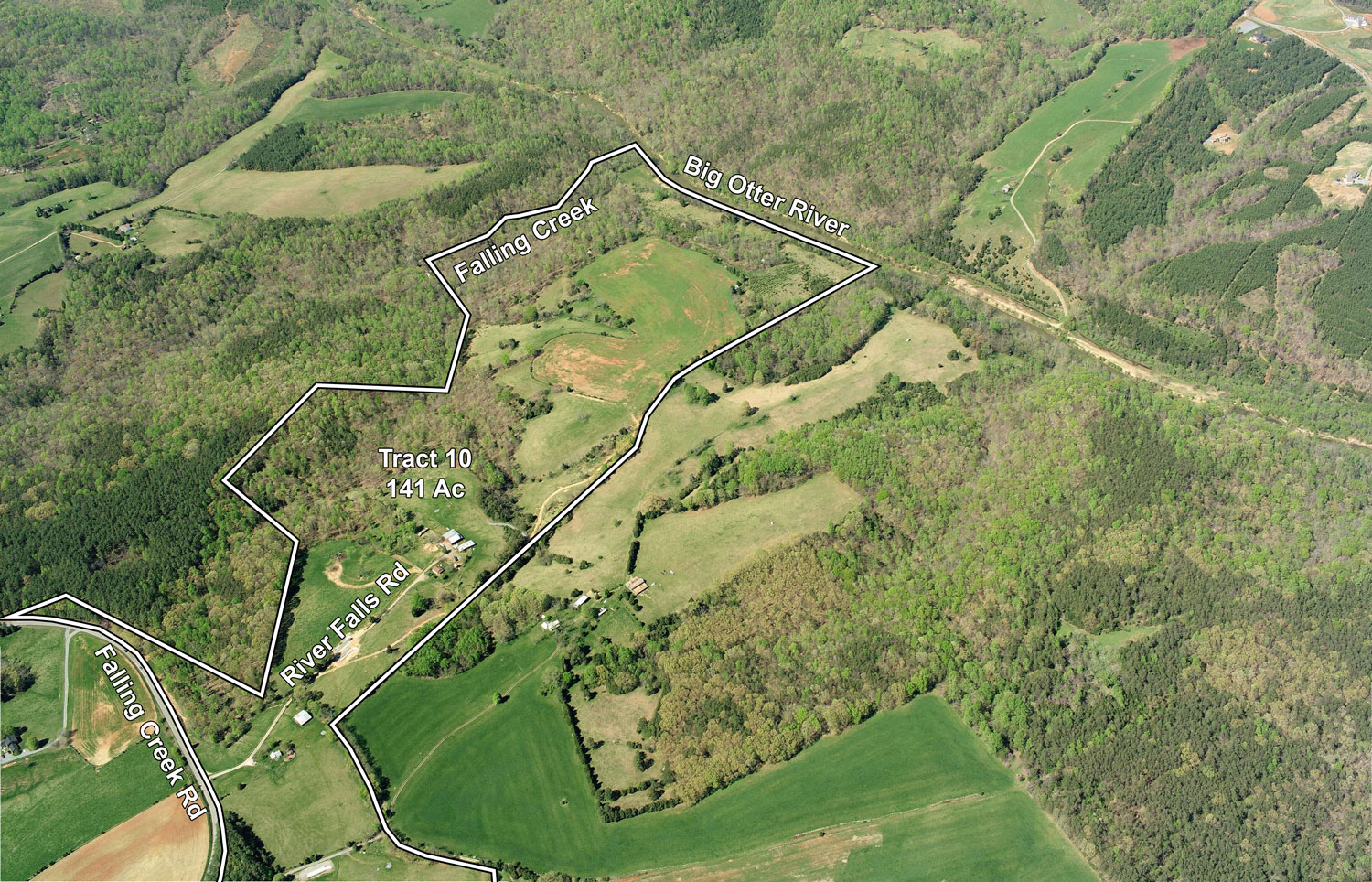 144 acres in Bedford County, Virginia