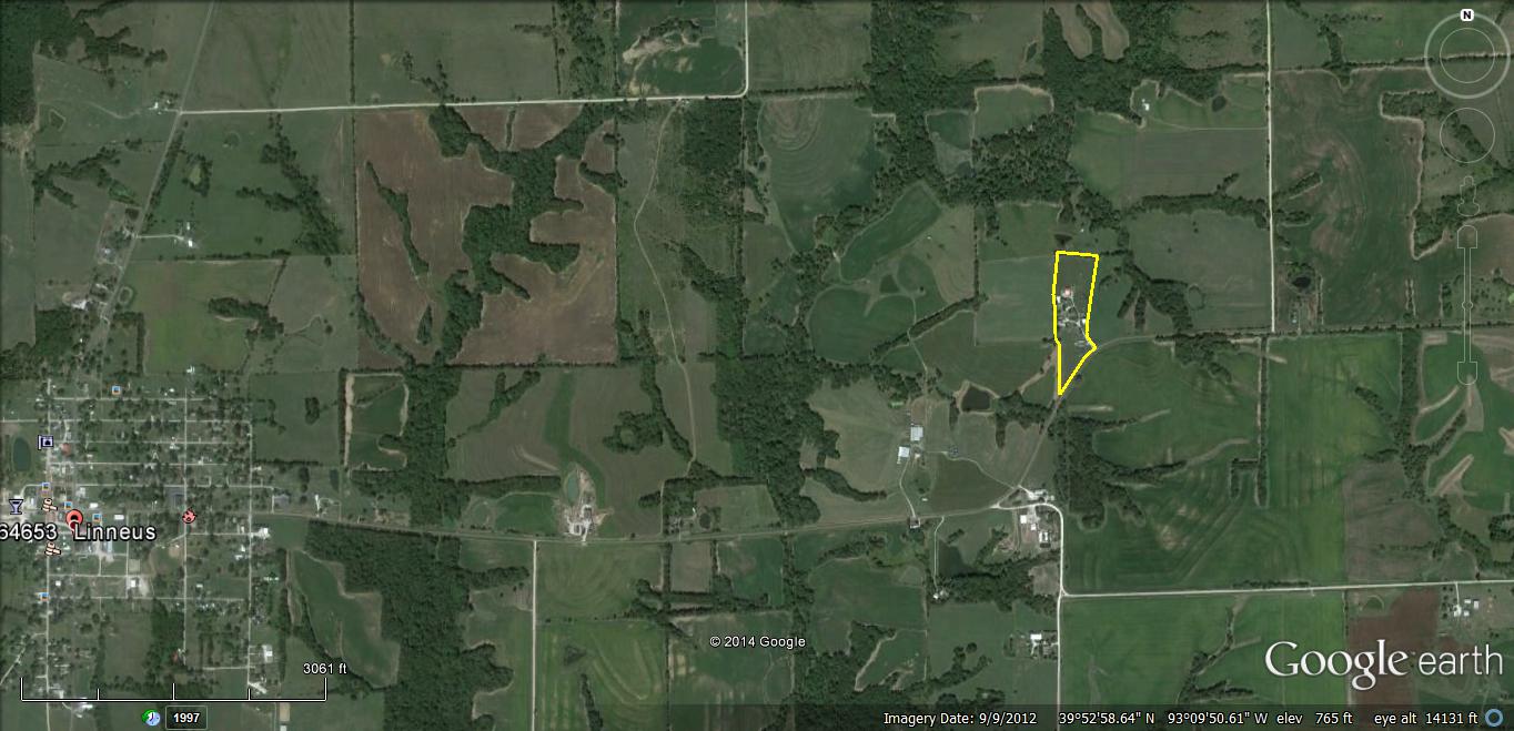 10 acres in Linn County, Missouri