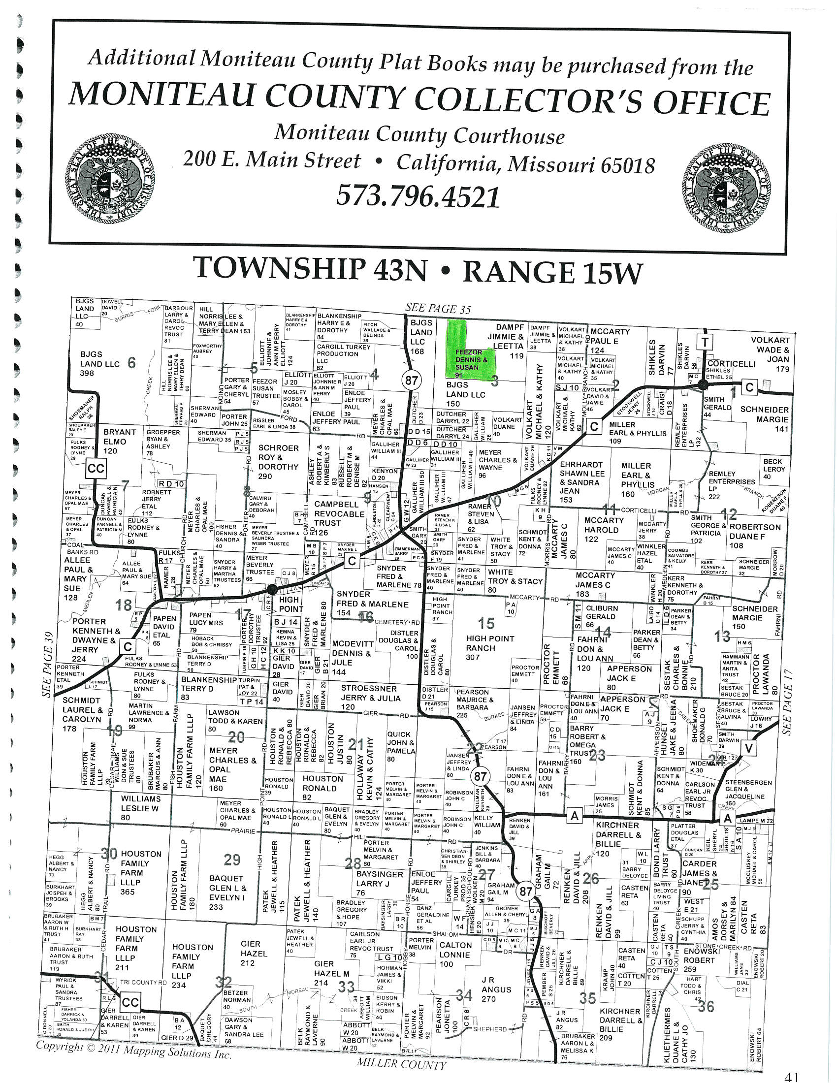 90 acres in Moniteau County, Missouri
