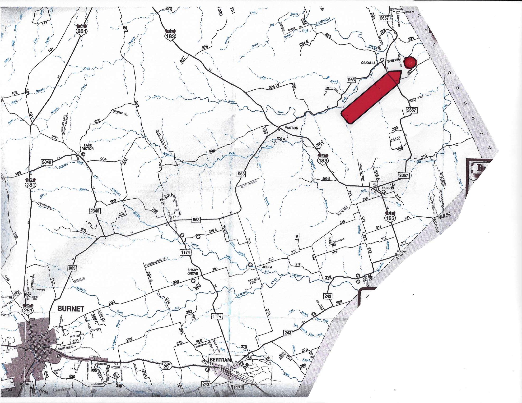 60 acres in County, Texas