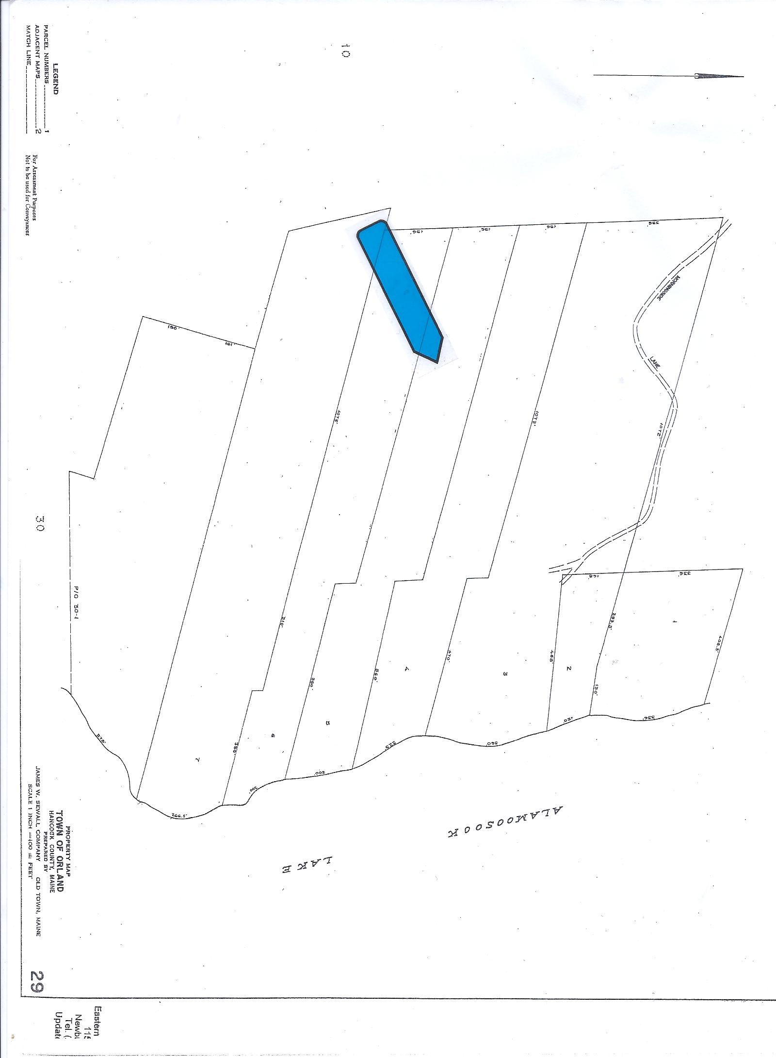 6.6 acres in Hancock County, Maine