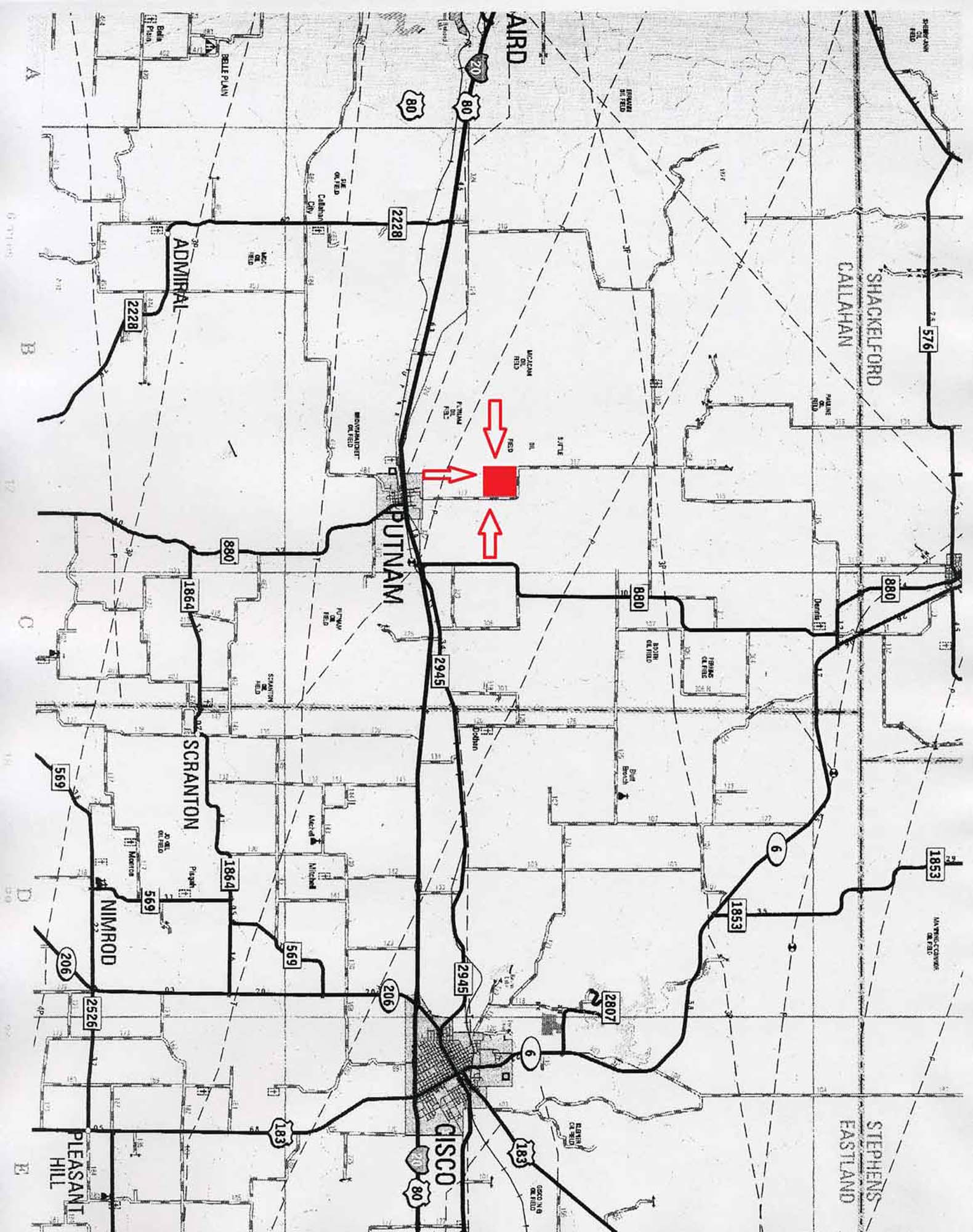 207 acres in Callahan County, Texas