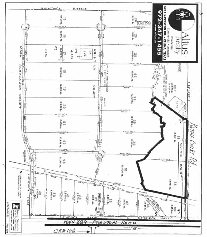 24.18 acres in Collin County, Texas