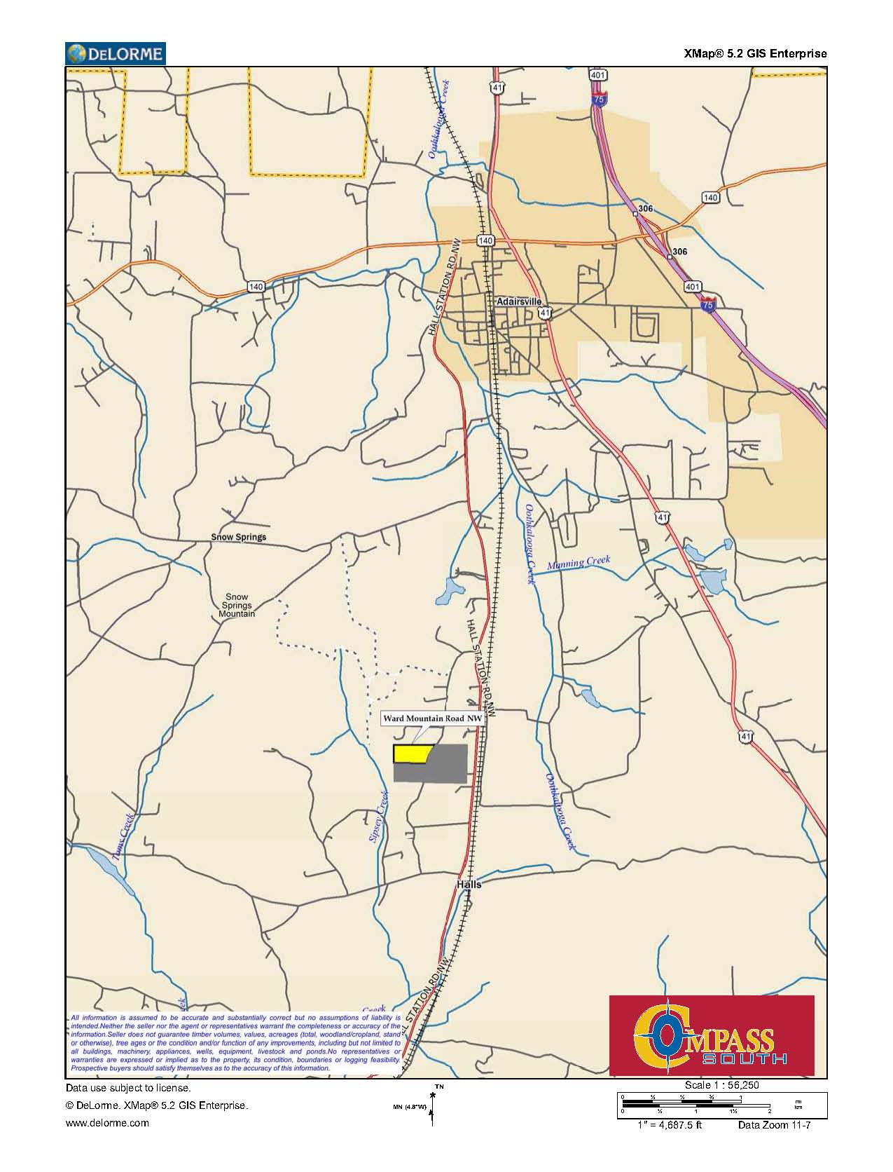 30 acres in Bartow County,