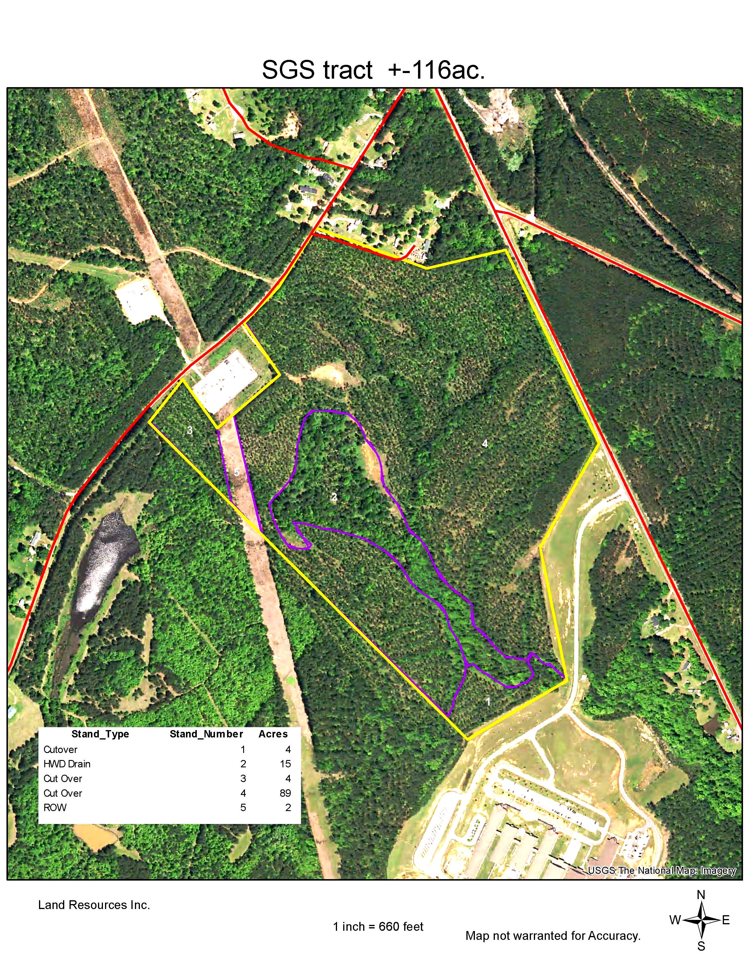 116.5 acres in McCormick County, South Carolina