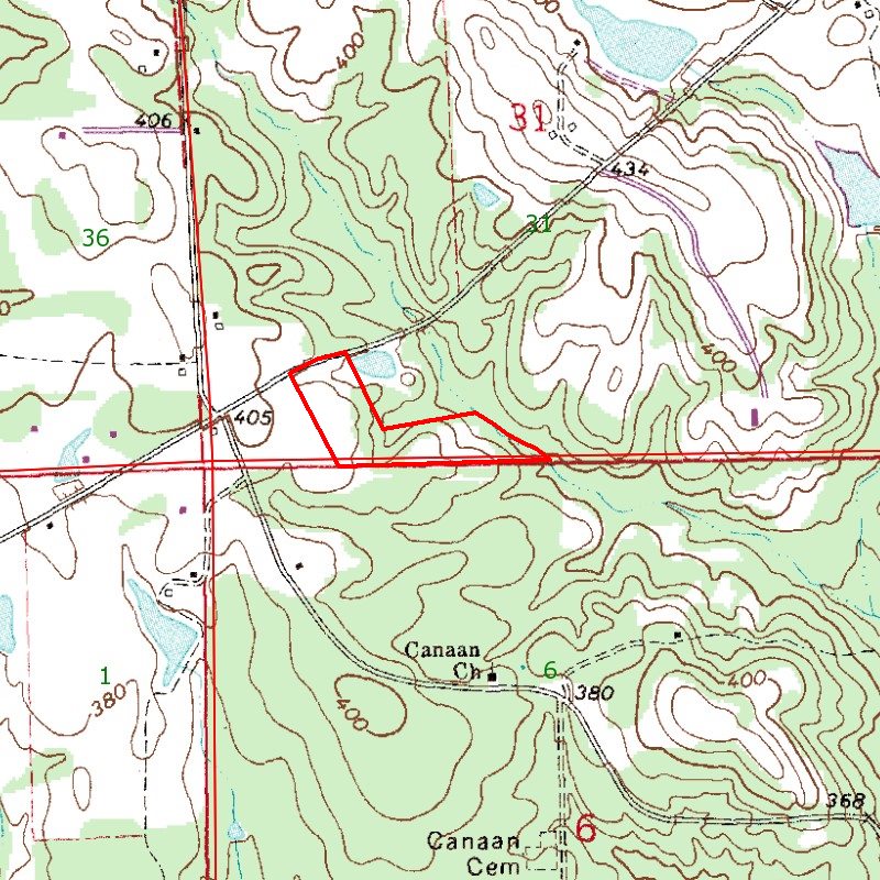 15 acres in Russell County, Alabama