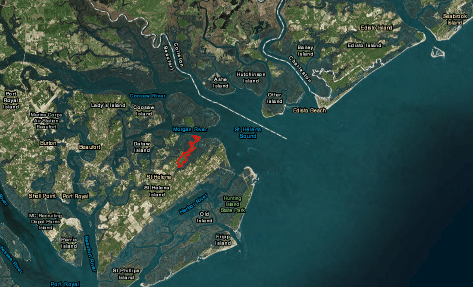 479 acres in Beaufort County, South Carolina