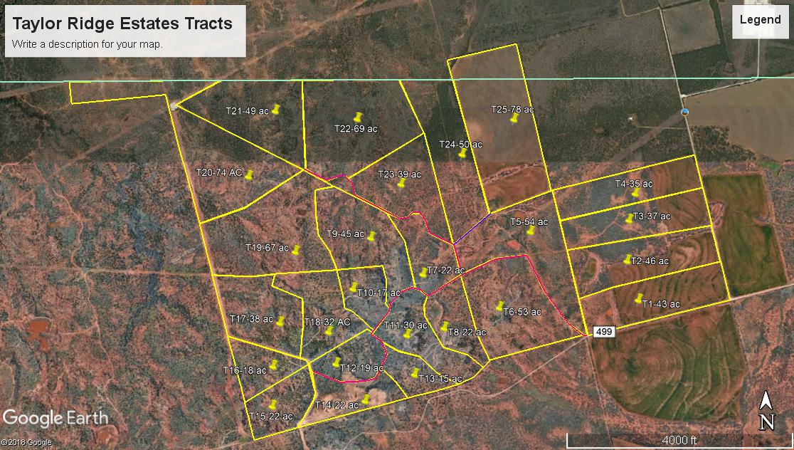 22 acres in Taylor County, Texas