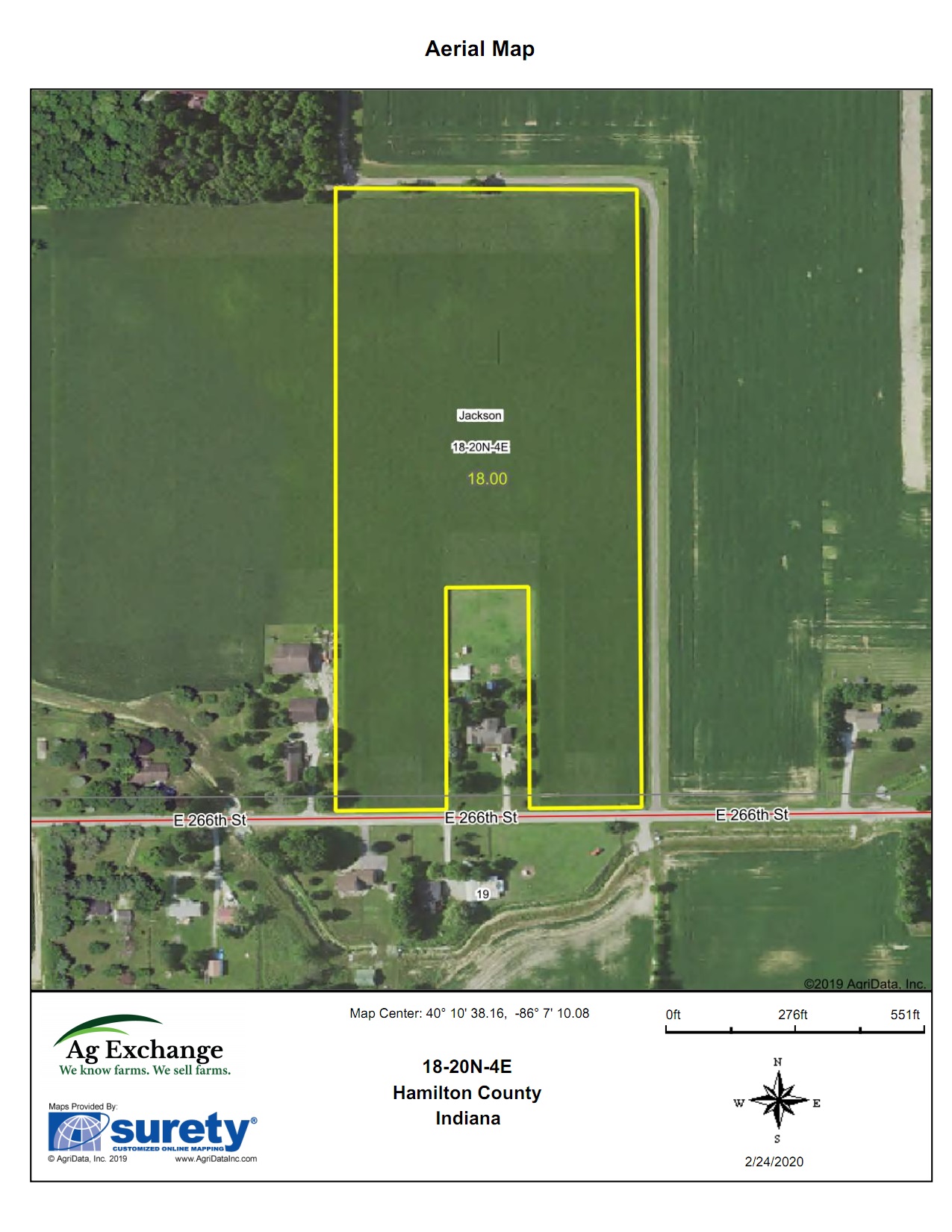 18 Acres, Hamilton County IN Illinois & Indiana Farm Real Estate
