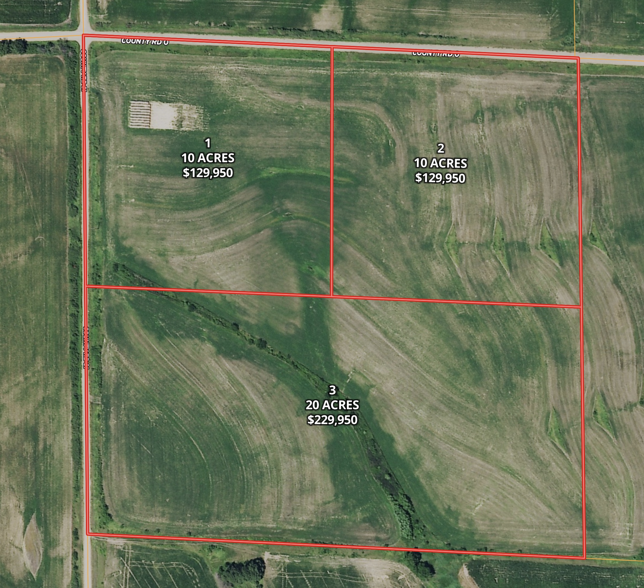 20 acres in Saunders County, Nebraska