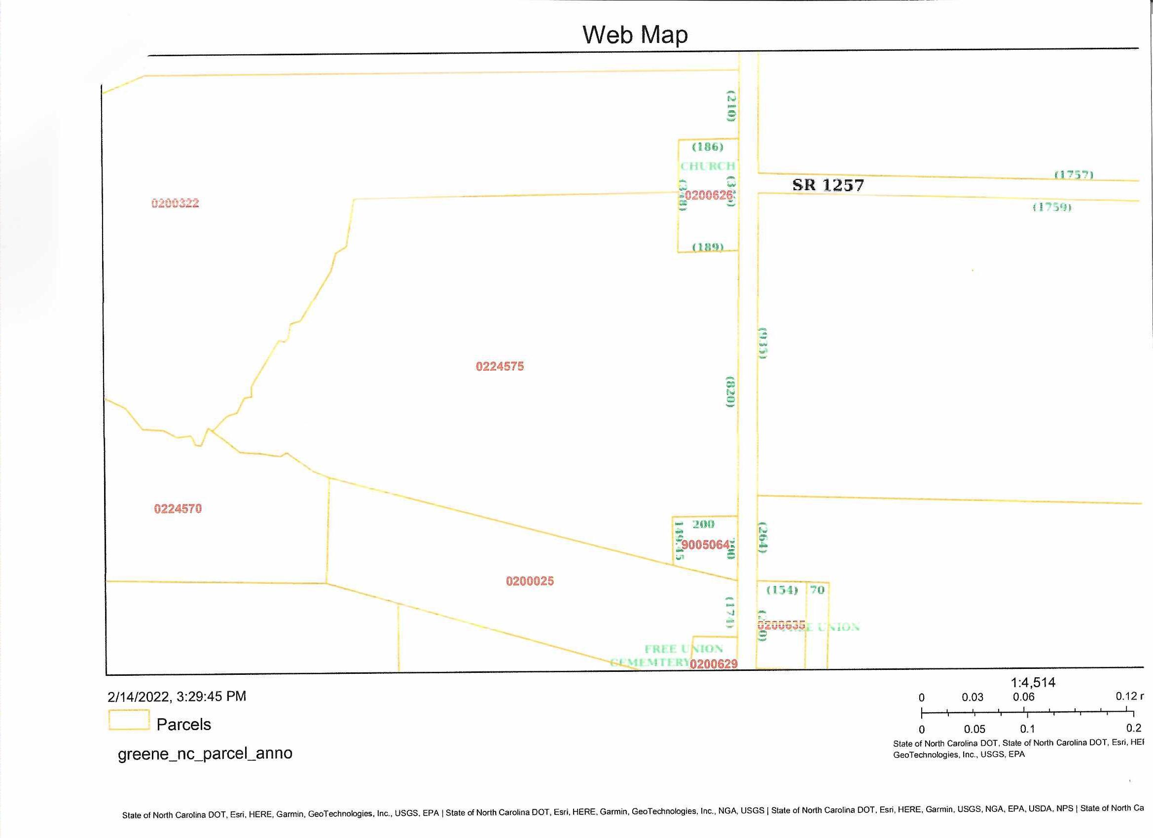 33.83 acres in Greene County, North Carolina