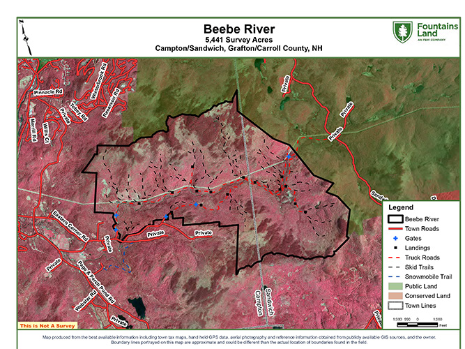 5,441 acres in Grafton County, New Hampshire