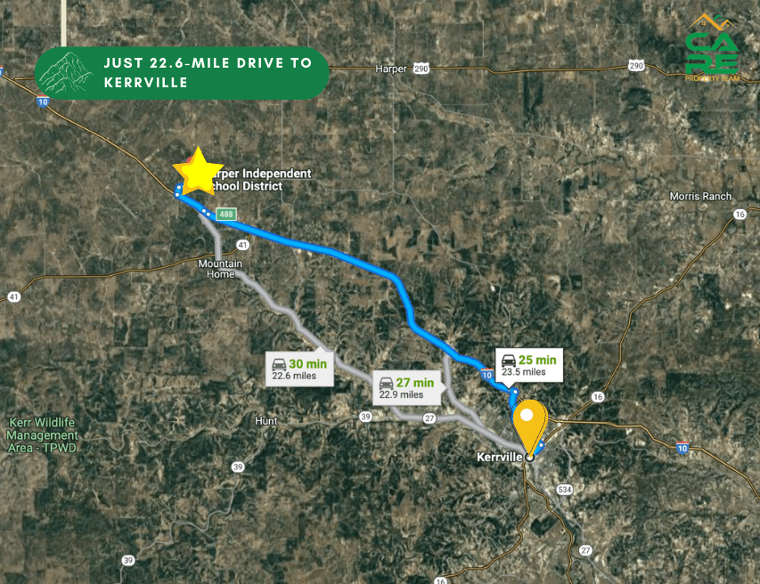 30 acres in Kerr County, Texas