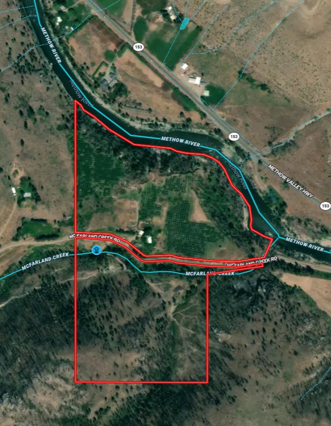 79 acres in Okanogan County, Washington