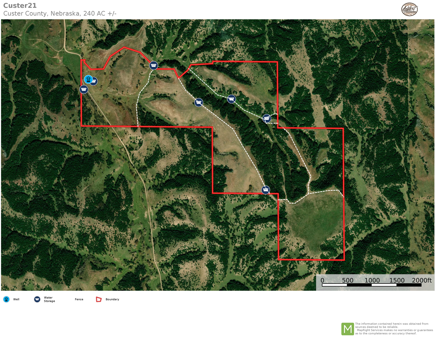 238 acres in Custer County, Nebraska