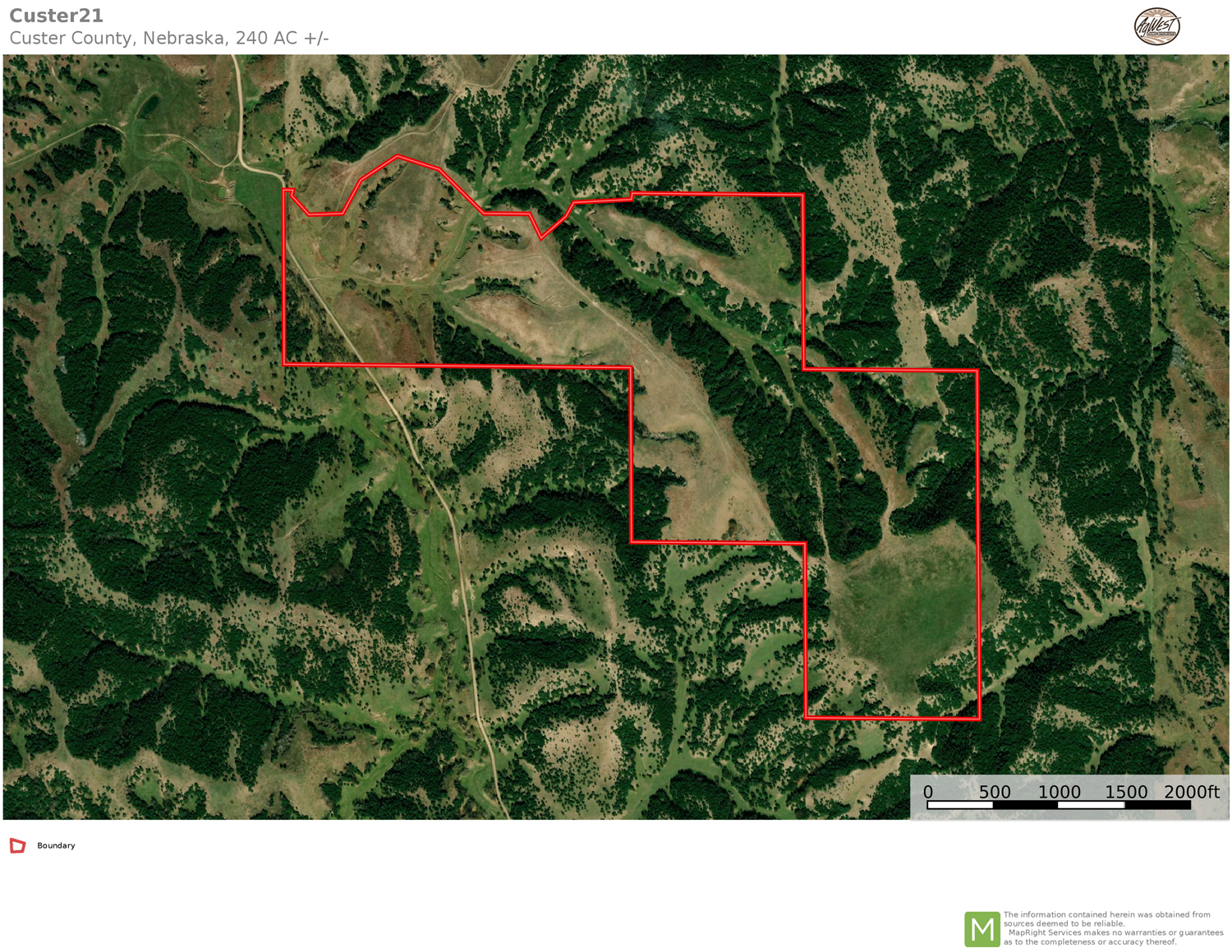 238 acres in Custer County, Nebraska