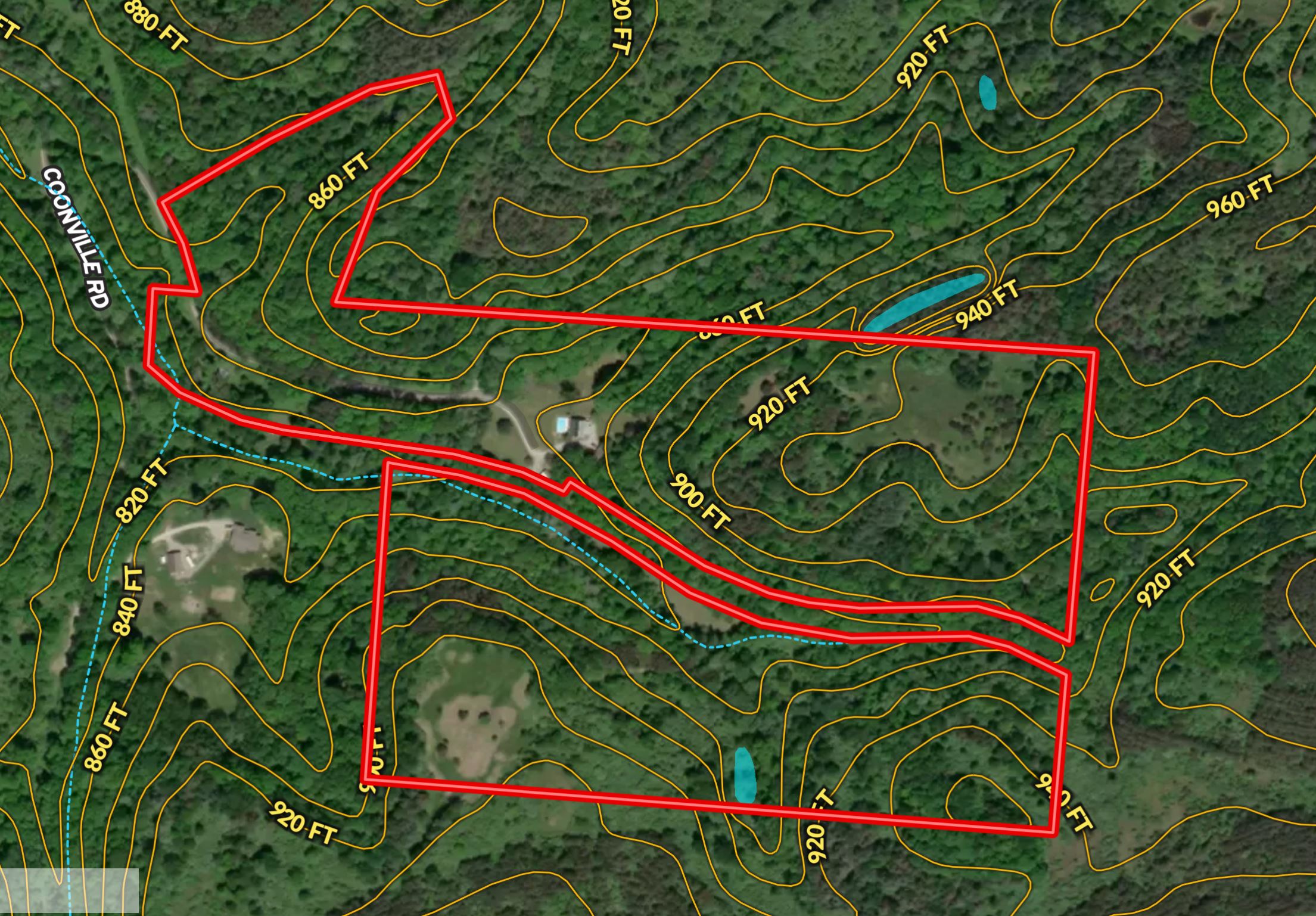 60.77 acres in Hocking County, Ohio