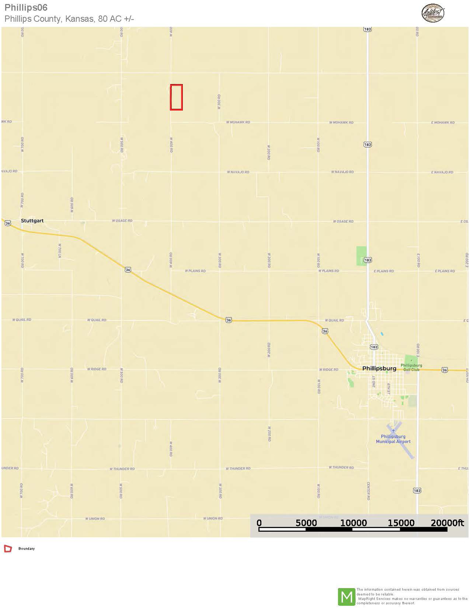 71.67 acres in Phillips County, Kansas
