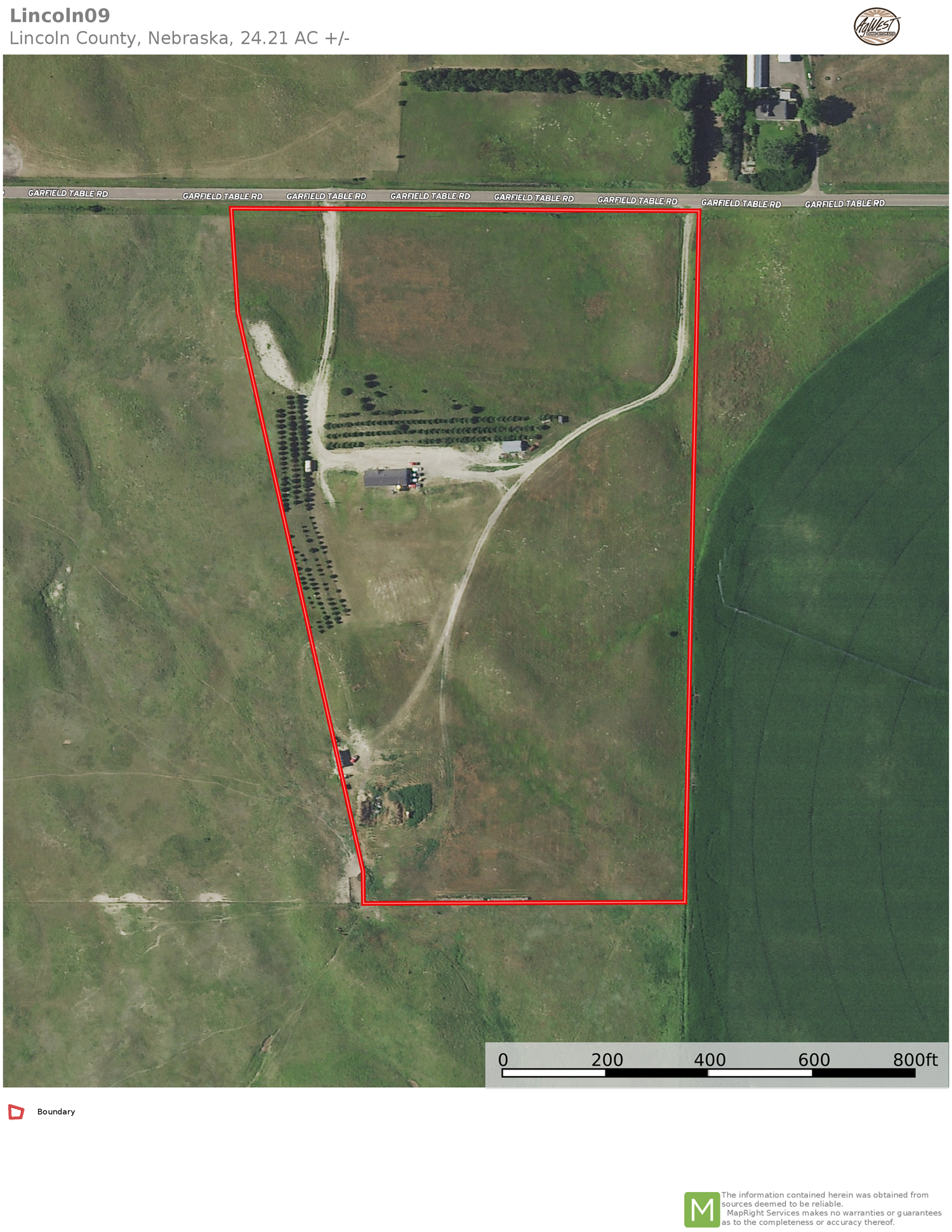 24.21 acres in Lincoln County, Nebraska