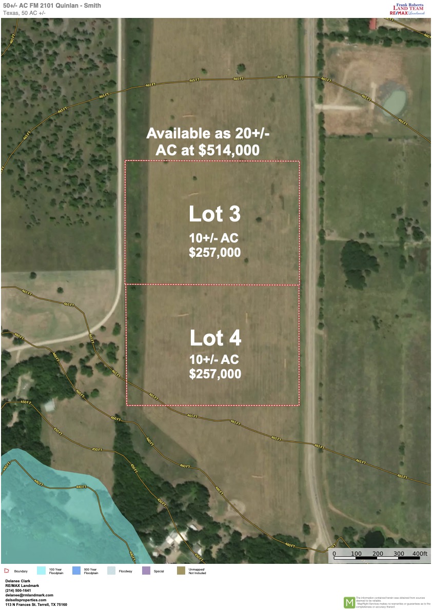 20 acres in Hunt County, Texas