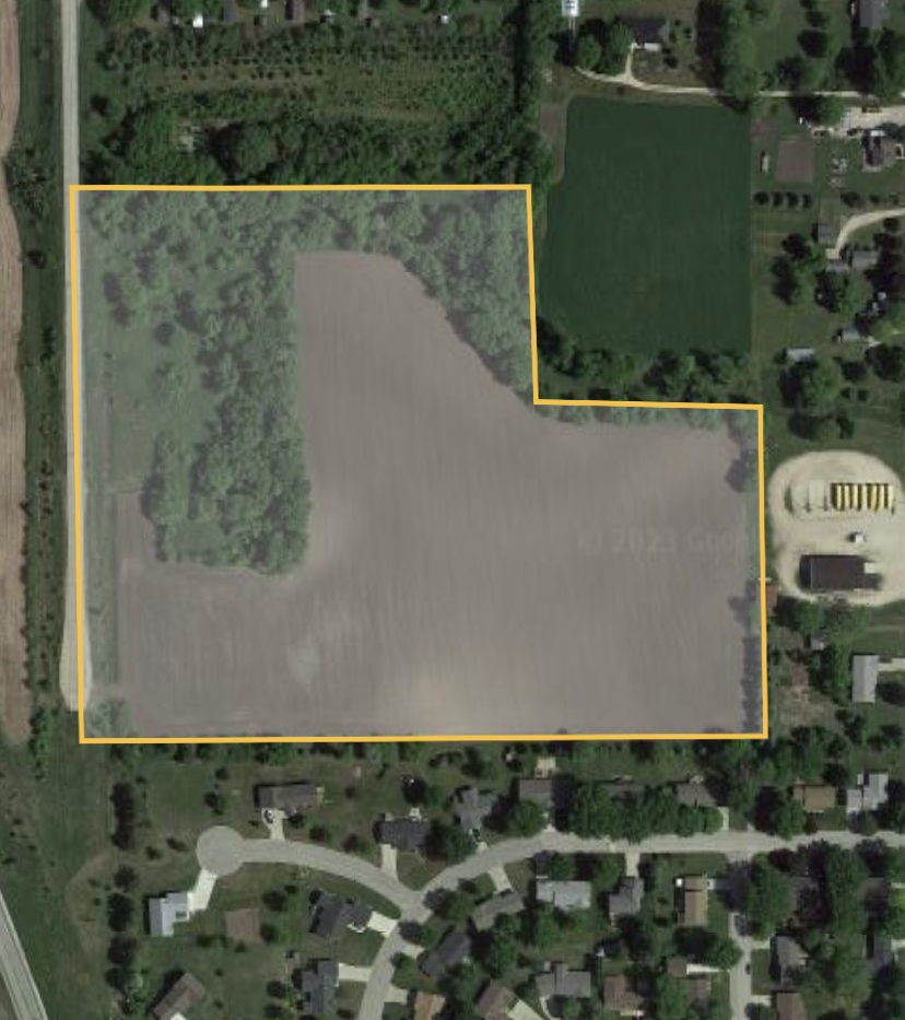 16.25 acres in Chickasaw County, Iowa