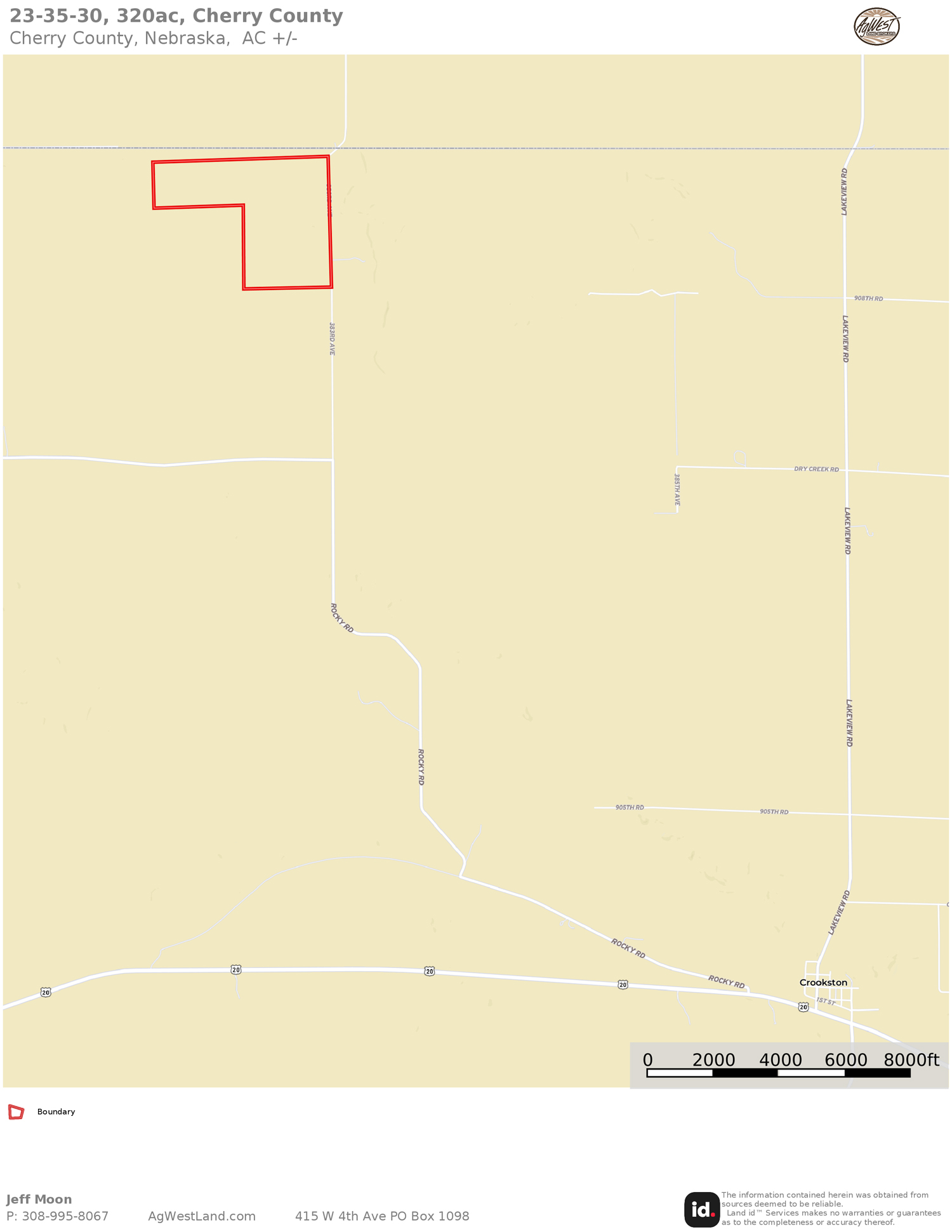 320 acres in Cherry County, Nebraska
