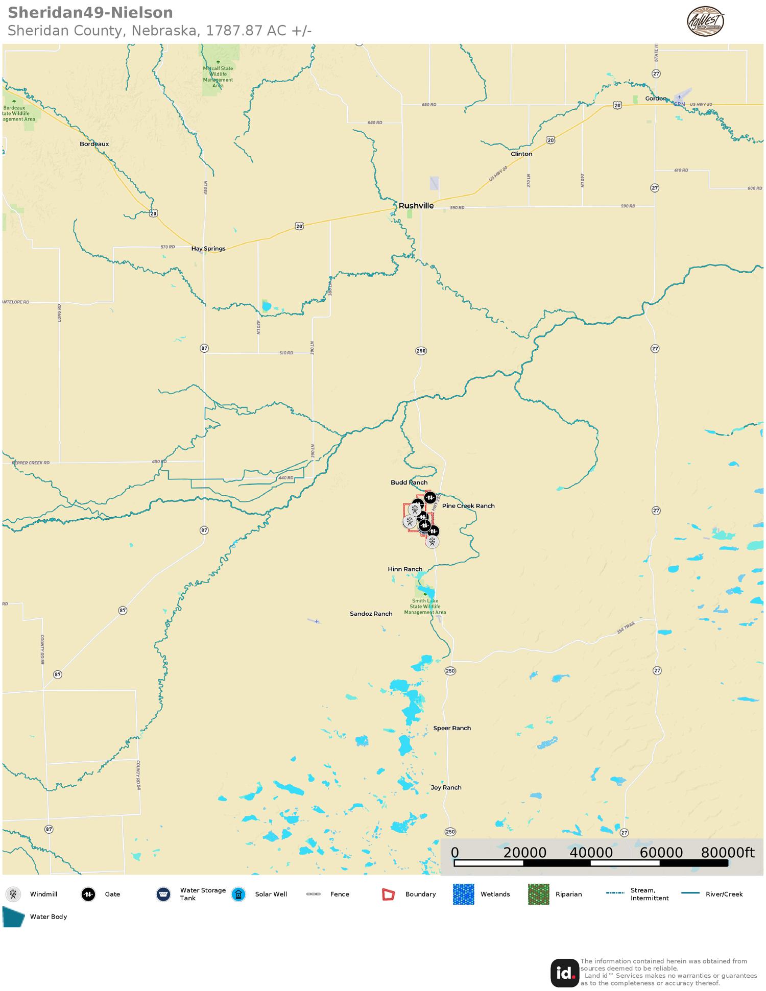 1,787.87 acres in Sheridan County, Nebraska