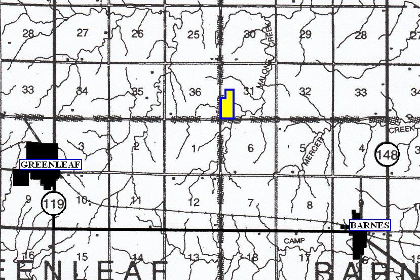 58 Acres, 2555 12th Road, Barnes, KS 66933 Land and Farm