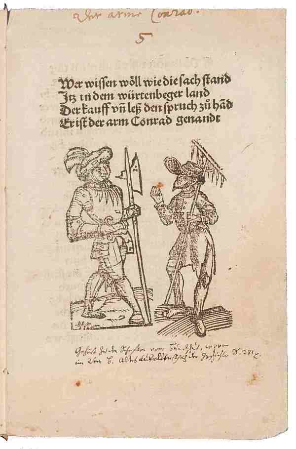V. Der "Arme Konrad" in der politischen Propaganda Landesarchiv Baden