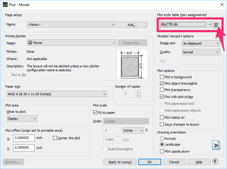 Hatch Boundary Not Visible When Plotting