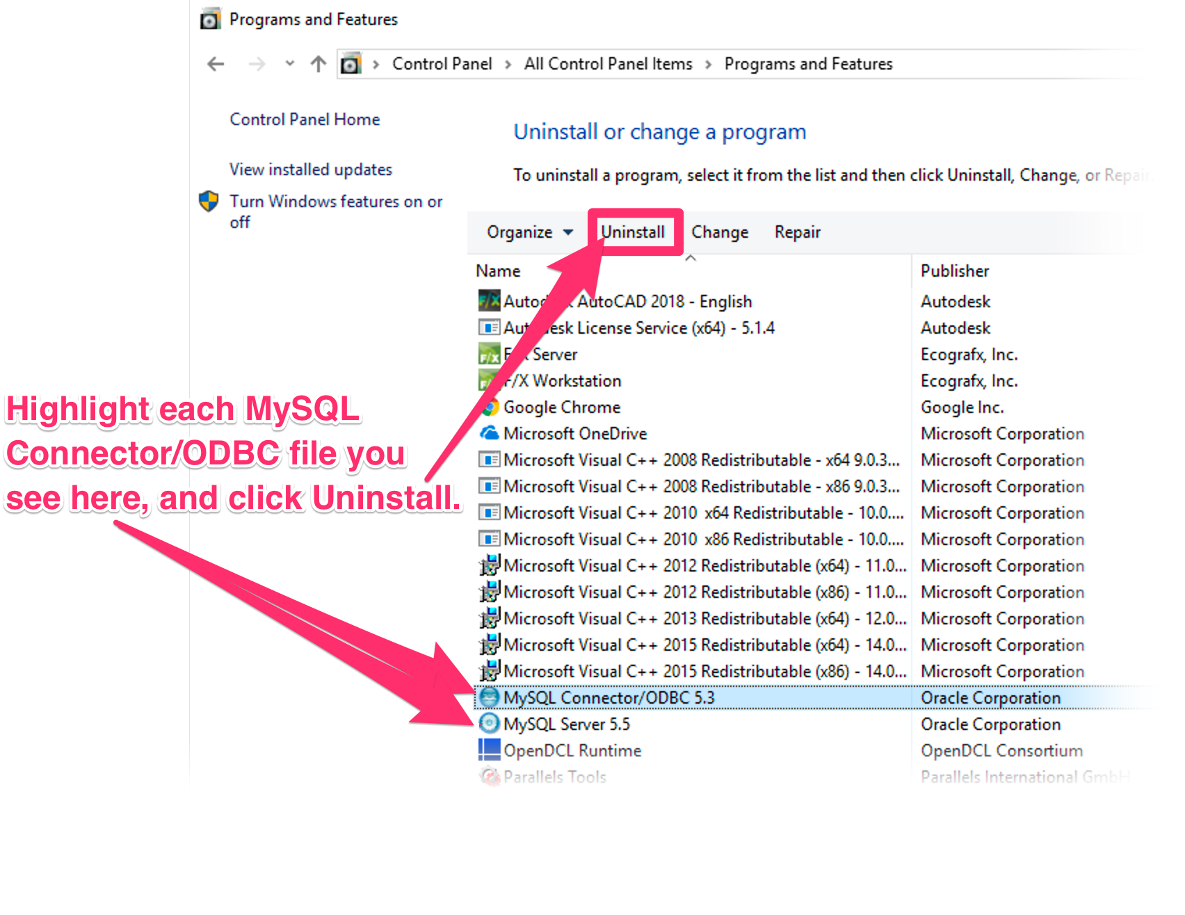 Manual MySQL Installation